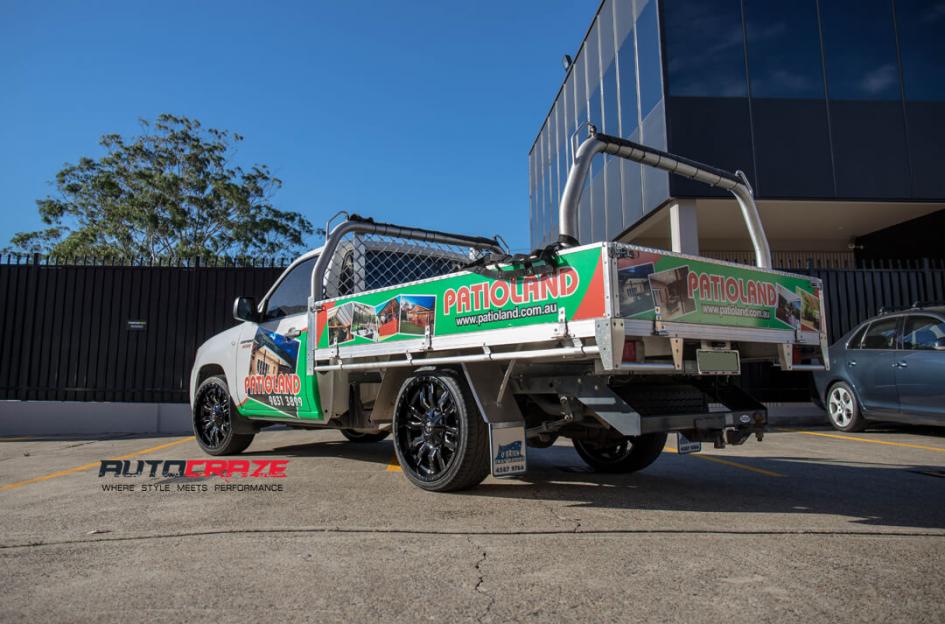 MAZDA BT 50 SLEDGE GLOSS BLACK MILLED ACCENTS